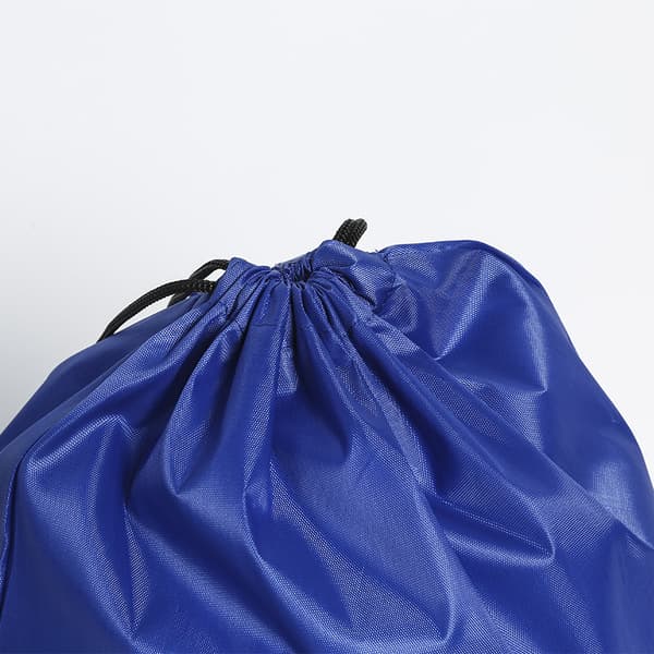 Drawstring Backpack, Drawstring Sport Bag, Drawstring Storage Bags for School, Gym, Travel (Blue)