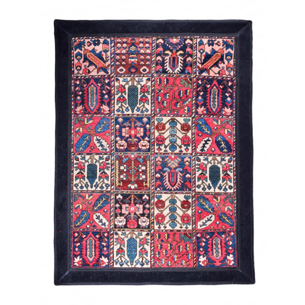 Persisk håndvævet tæppe – 100 % bomuld – 180*135 cm Multi 180*135