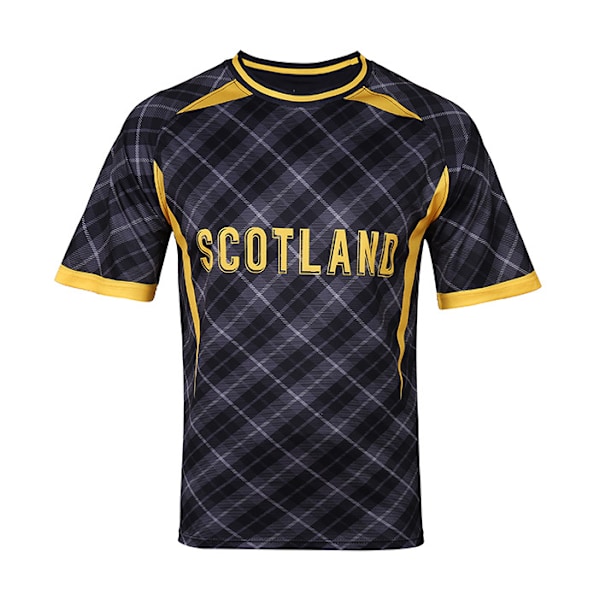 2024 EM-tröjor, korta ärmar, Frankrike, Tyskland, Copa America fotbollströjor, Argentina VM-fans T-shirts Scotland (European Championship) M