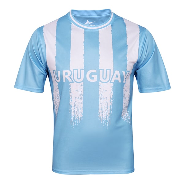 2024 EM-tröjor, korta ärmar, Frankrike, Tyskland, Copa America fotbollströjor, Argentina VM-fans T-shirts Uruguay (Copa America) S