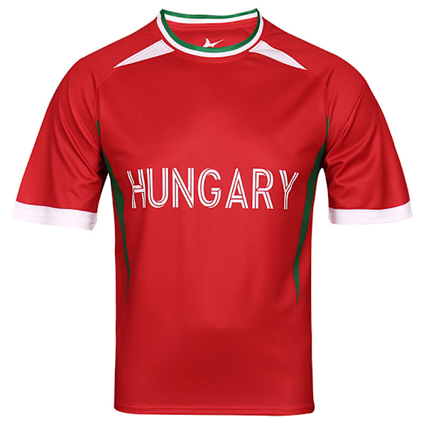 2024 EM-tröjor, korta ärmar, Frankrike, Tyskland, Copa America fotbollströjor, Argentina VM-fans T-shirts Hungary (European Championship) S