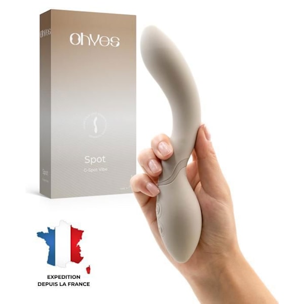 Vibrerende Punkt G, Kvindelig OHYES Beige, Sexlegetøj Punkt G, Intense, Multiple og Diskrete Orgasmer