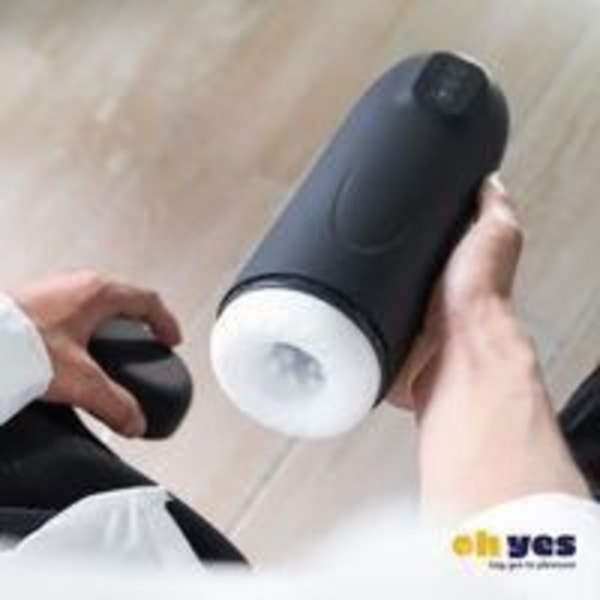 OHYES Miehen automaattinen masturboija - Seksilelu miehille - Musta