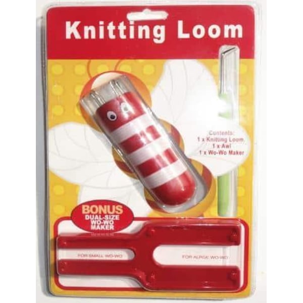 N031 - Yarn knitting loom + wo wo maker multifärg one size