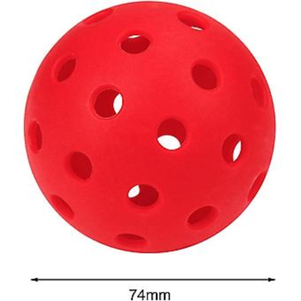 Luminous Pickleball -pallo 74mm, ammattilaisille ja turnauspeleihin, pickleball-varusteet