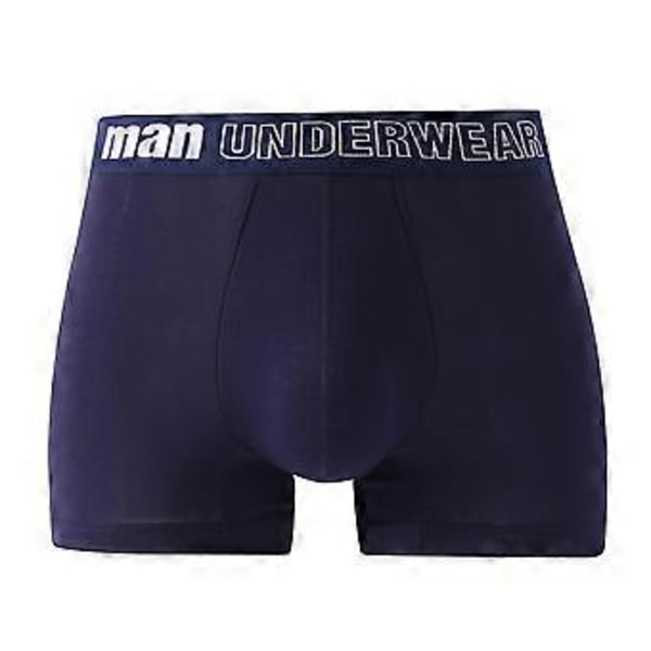 Miesten Alusvaatteet Isot Bokserit Alushousut Suuri Koko Muodikkaat Pikkuhousut Alushousut M L XL 2XL 3XL 4XL 5XL 6XL 7XL (7XL violetti)