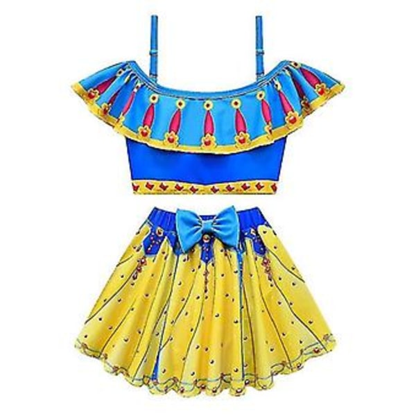 Snow White Summer Swimsuit For Kids Girls (120 )