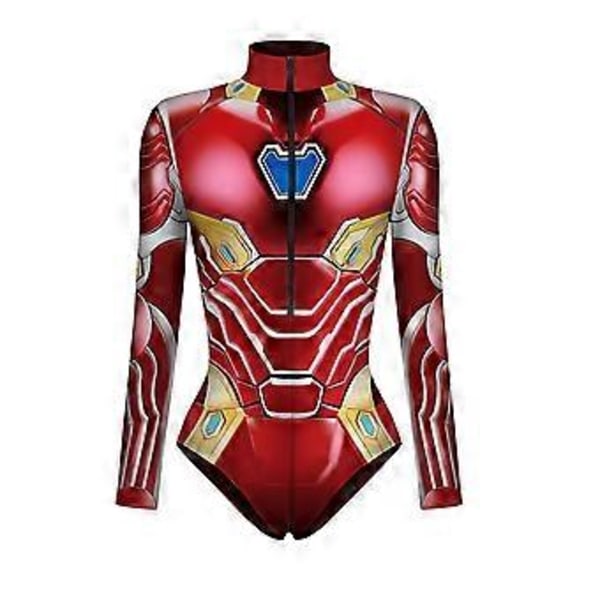 Uusi Supersankari Cosplay Seksikäs Spiderman Puku Bodysuit Halloween Karnevaali Juhla Naamiointi Naisille (XL C)