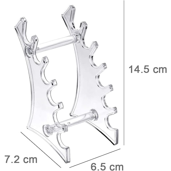 2 stk. Penneholder Display Stativ, Plastik Penneholder Display Sta