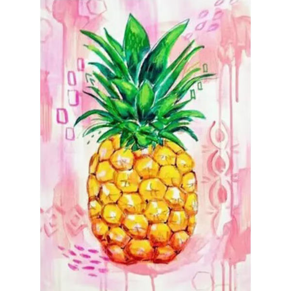 30 x 40 cm ,Ananas Diamond Painting Broderie Diamant Peinture