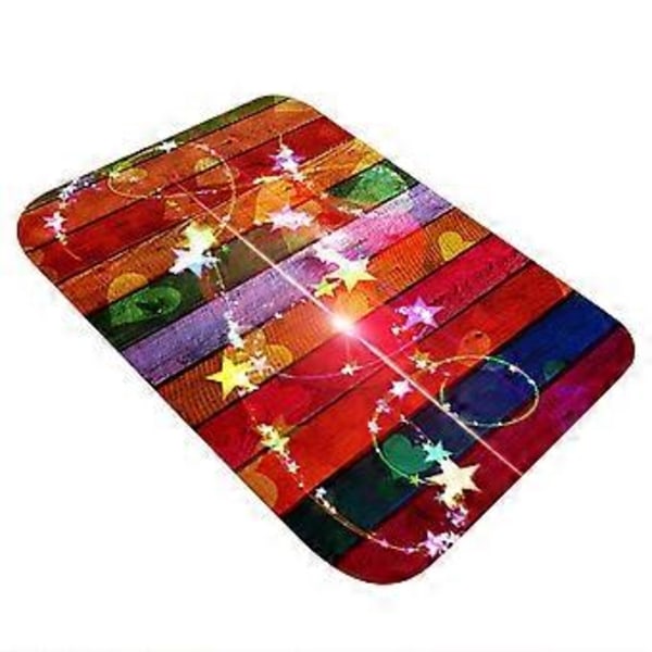 Liukumaton imukykyinen lattiamatto ovimatto kotiin, eteiseen, olohuoneeseen, Shinning Star (50*80cm)