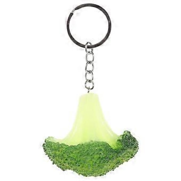 Bedårande Nyckelring med Broccolimodell, Väskdekoration, Kreativ Nyckelhänge
