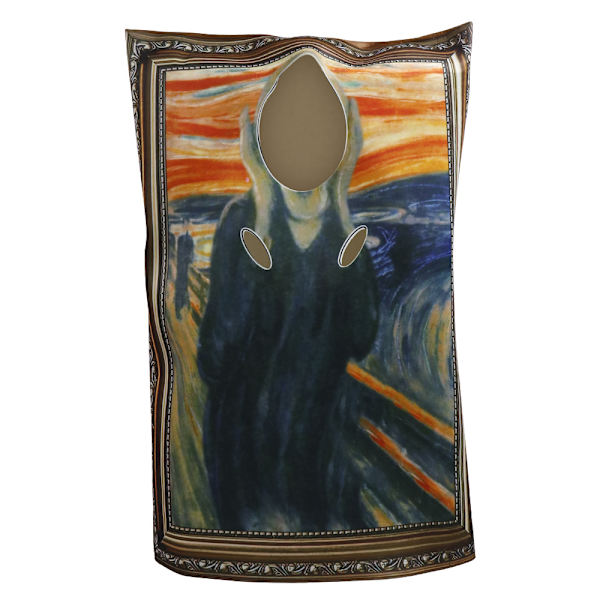 Van Gogh Cry -seinävaate, Halloween-juhlanäytösasu hauska par