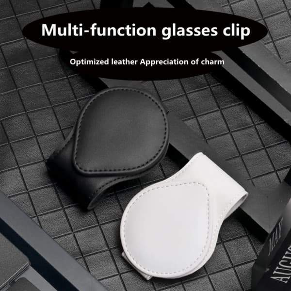 Solbriller Holder Visor Tilbehør Adsorpsjon Briller Klips F