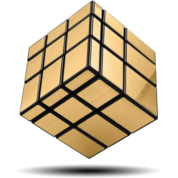 Spejlterning 3x3 Speed ??Terning Guld Spejl Blokke Terning 3x3x3 Differ