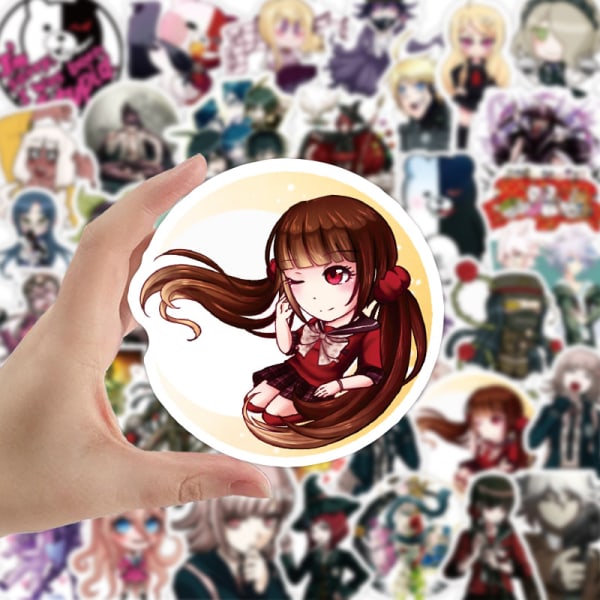 50 animerade klistermärken (stil 45)