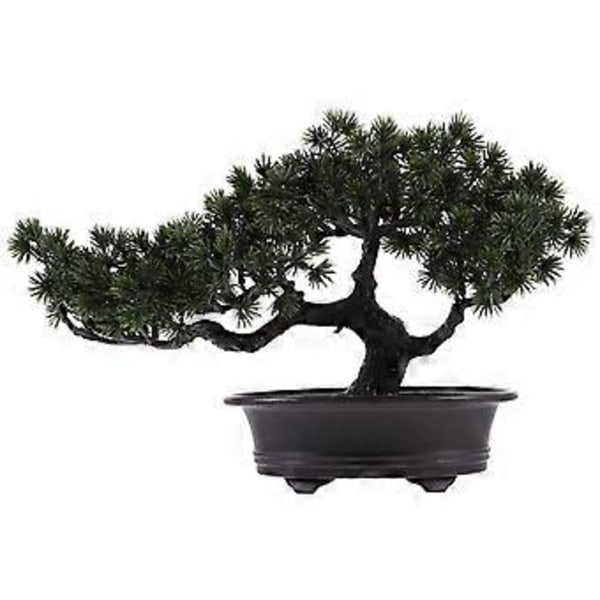 Keinotekoinen Bonsai-puu Tekokasvi Bonsai-koriste Keinotekoinen kasvi Ruukkuun istutettu Tekomänty