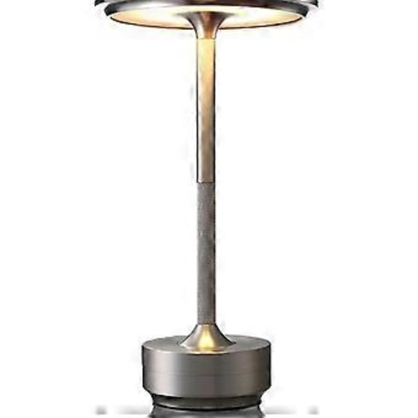 Sladdlös Bordlampa med Touchkontroll, Atmosfärisk Belysning, 2000mAh Uppladdningsbart Batteri, LED-Bordlampa