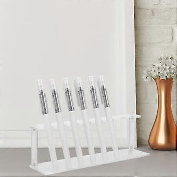 1 Set Pennhållare Displayställ Ögonbrynspenna Ställ Penna Organizer För Kontorsmaterial Pennor Smink Pennor