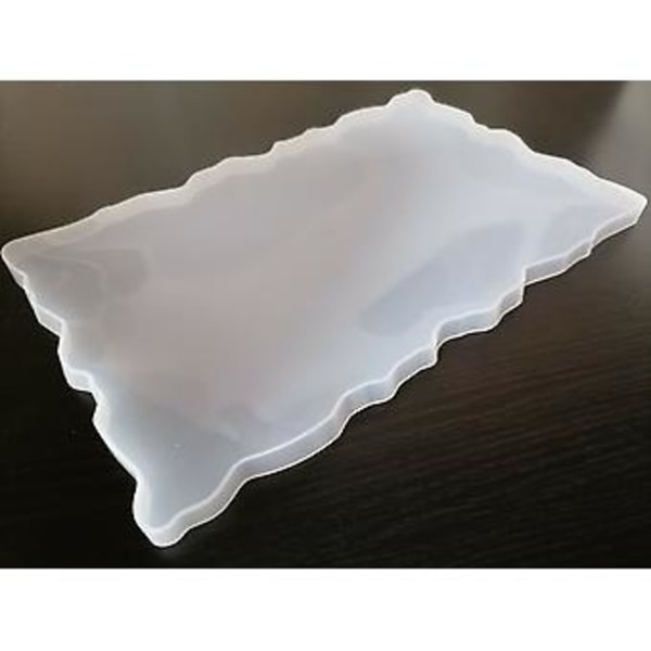 Silikone Bakkeholder Bordmåtte Resin Støbeform Brik Epoxy Form Værktøj DIY( )