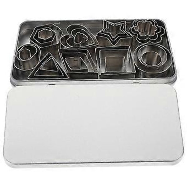 1 sett med kakeform DIY kjeksform husholdnings baking kjeksutstyr