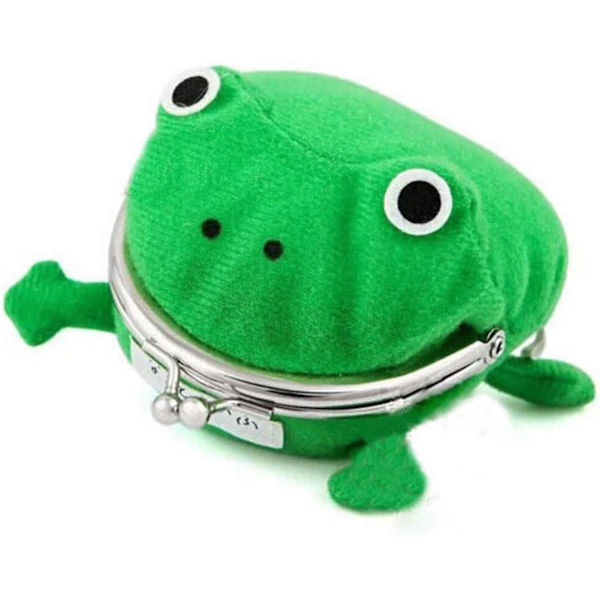 Naruto frosk lommebok søt plysj myntpung for unisex barn C