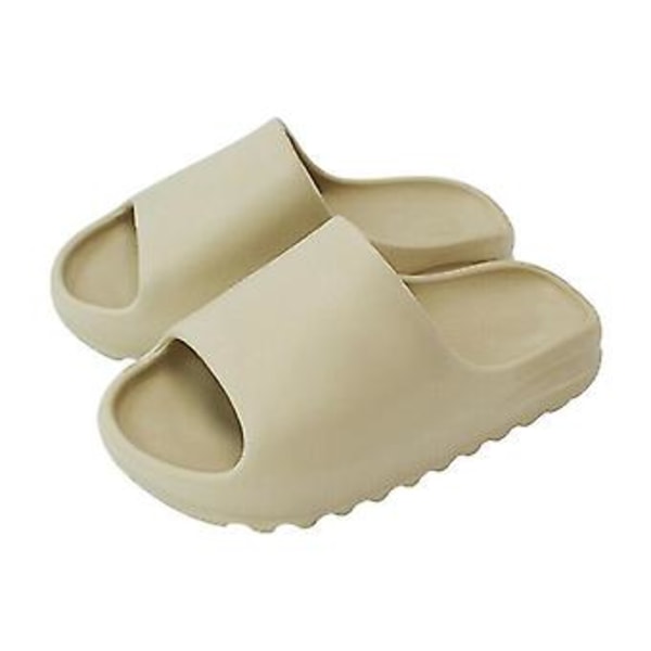 Dames Slip On Ultra Bløde Sliders Sommer Sandaler Strand Slippersko ( )
