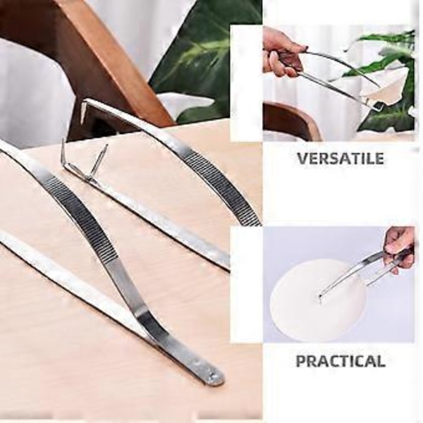 Metall Keramik Glasyrklämma Glasyrtång DIY Porslinsglaseringsverktyg DIY Keramik Hantverksverktyg