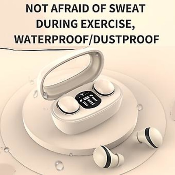 Mini TWS Bluetooth-hörlurar med rektangulär låda mini13s (Svart)
