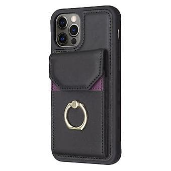 Organ Card Bag Telefonetui til iPhone 12 / 12 Pro (Sort)
