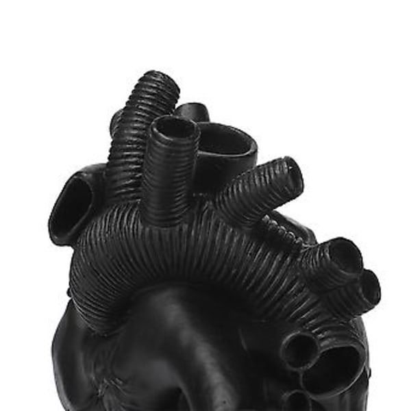 100% Uusi, Body Sculpture -maljakot Hartsi Sydämen Muotoinen Kukka-astia Sydämenmuotoinen Maljakko Tyylikäs Body Sculpture -maljakot Ruukut Hartsi Kodin Sisustus (kulta)