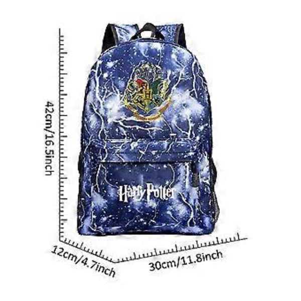 Harry Potter Rygsæk Børn Unisex Studenter Skoletaske Håndtaske Rejsetaske Rygsæk Skuldertasker -NMAOV( D)