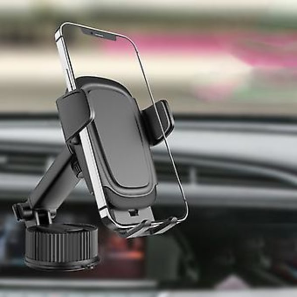 Mobiltelefon Dashboard Forrude Lang Arm Bil Centerkonsol Beslag Sugekop Holder