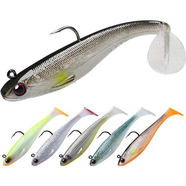 (B) Myke agn for karpe, gjedde, ørret og abbor, crankbait-fiske med U