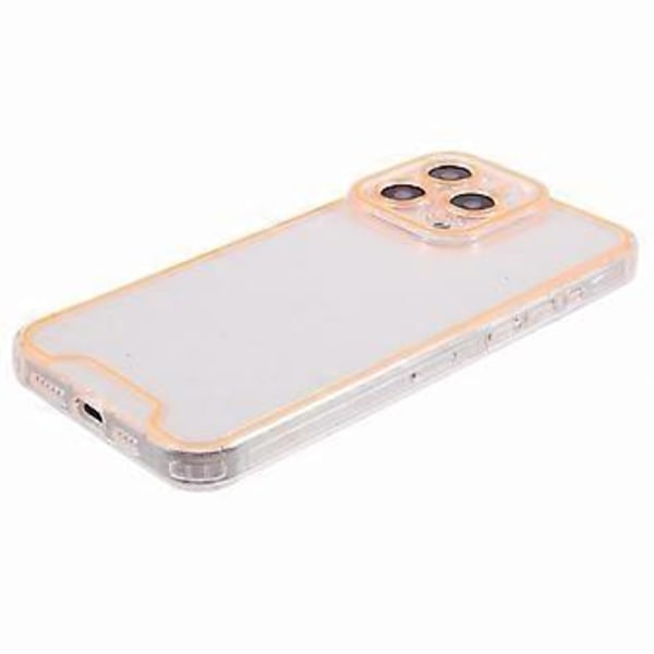XW-serie For iPhone 14 Pro Max Etui Glitterpulver Støtsikker TPU Telefondeksel med Lysende Design (Stil C)
