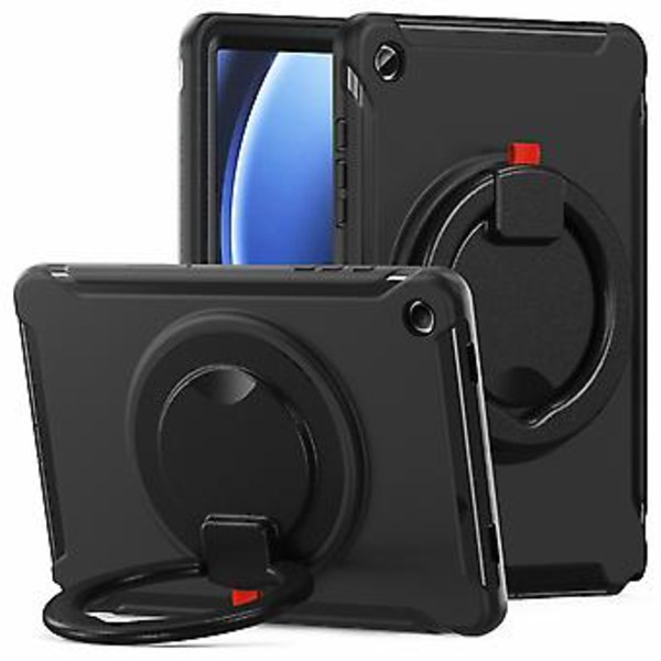 TPU + PC suojakotelo Samsung Galaxy Tab A9+:lle (Musta)