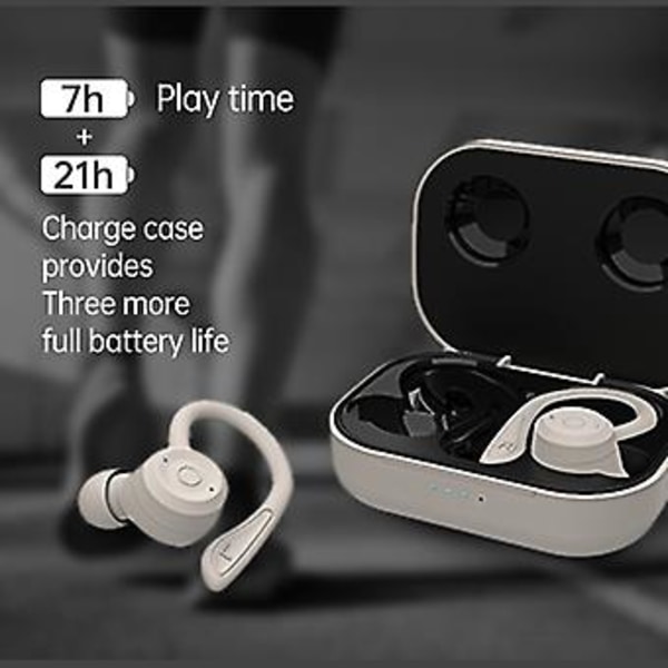 T20 TWS Bluetooth Langattomat IPX6 Urheilukuulokkeet (Vaaleanpunainen)