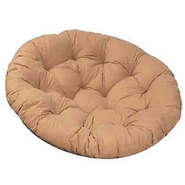 60x60cm Utomhussittdynor Uteplats Sittdyna för Rotting Hängande (khaki)