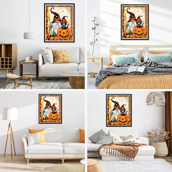 5D olohuoneen sisustus timanttimaalaus (30*40cm) 16