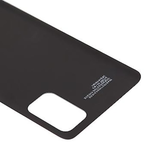 Akun takakannen vaihto Galaxy A71:lle (Musta)