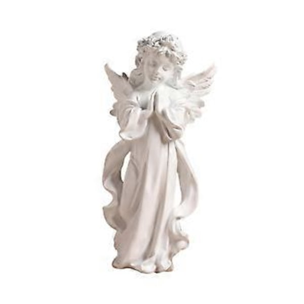 Harpiks Skulptur Ornament Gavekollektion Kompakt Pige Figur Skrivebord