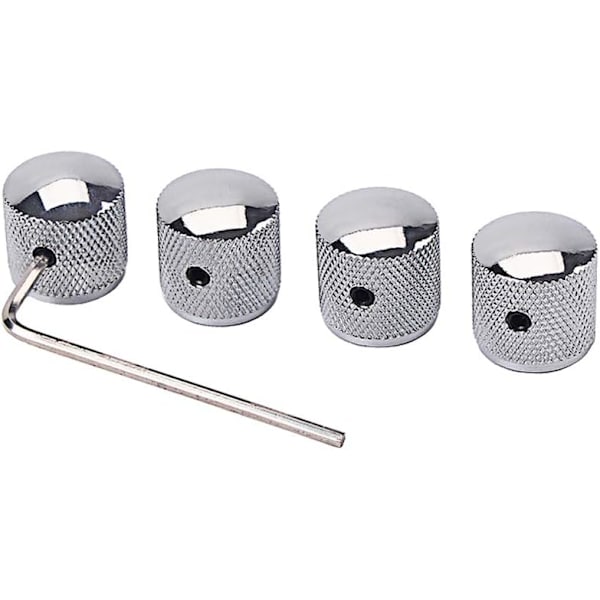 Guitar Speed ??Control Knobs Metal Volume Dome Tone Knobs med Al