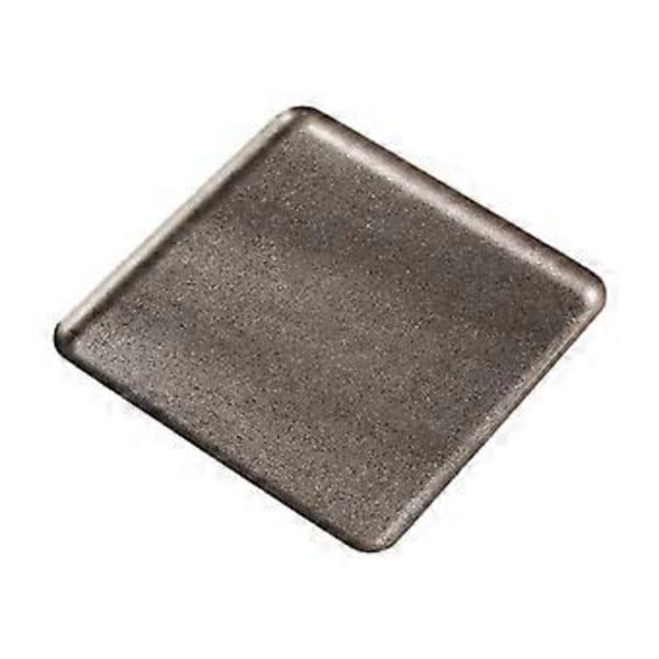 Rektangulært serveringsbrett, kjøkken bakebrett, matbrett, oppbevaringsbrett, stekebrett for matlaging restaurant (17.5cmx17.5cm)
