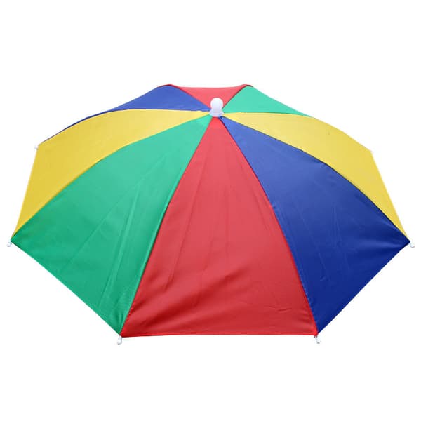 Paraplyhatt (69cm fargerik)