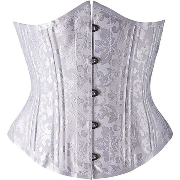 Midjetränare Korsetter för Kvinnor Underbust Heavy Duty 24 Stee