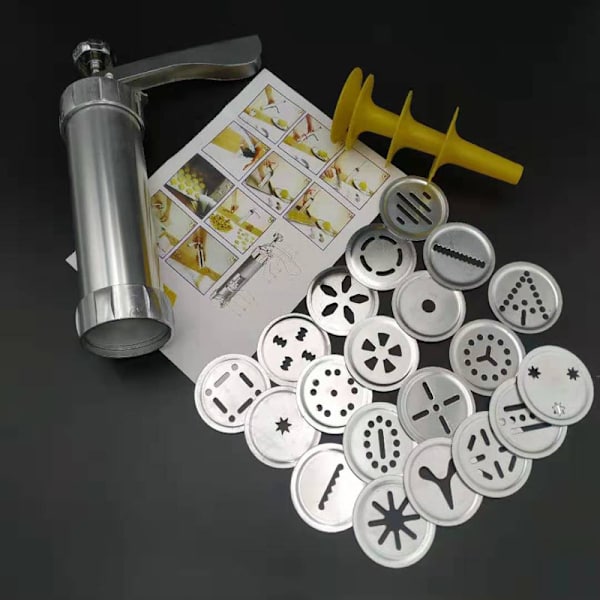 Kagepresser, Kagepresser med 20 tilbehør og 4 spray