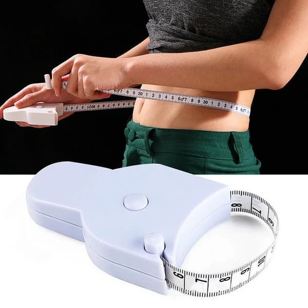 1PC (Rosa) Kroppsmåttband - 150cm (60\"), Enhandsgrepp, Kompa