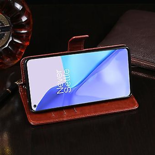 Horisontellt Läderfodral för OnePlus 9