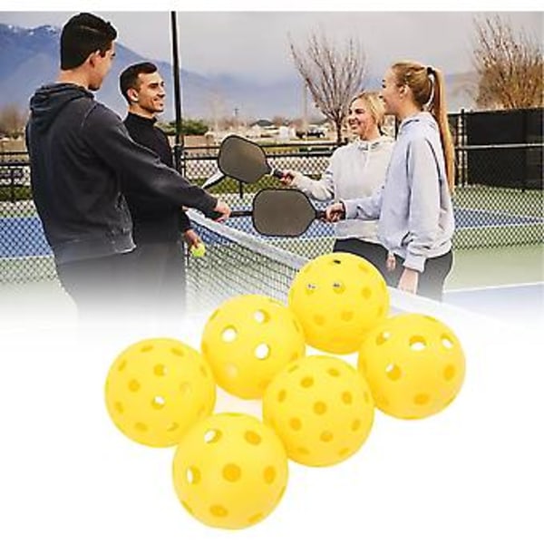 Pickleball-bollar, Gula Nybörjarbollar för Utomhusbanor