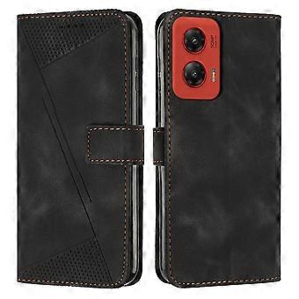 PU + TPU-etui til Motorola Moto G Stylus 5G 2024 (Sort)